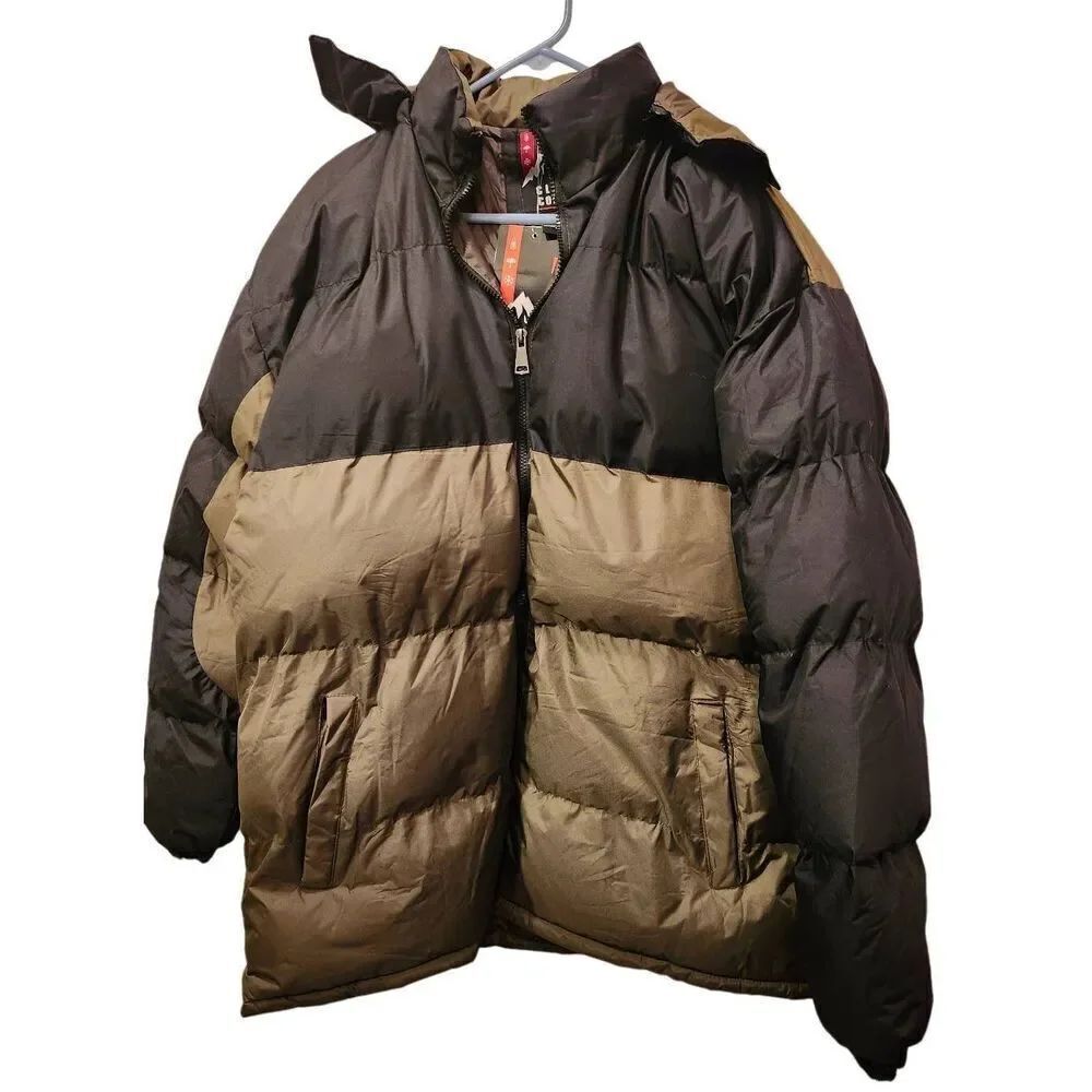 Climate Concepts Worm Puffer Bubble Coat Jacket Parka NWT Size 2XL